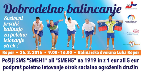 dobrodelno balincanje
